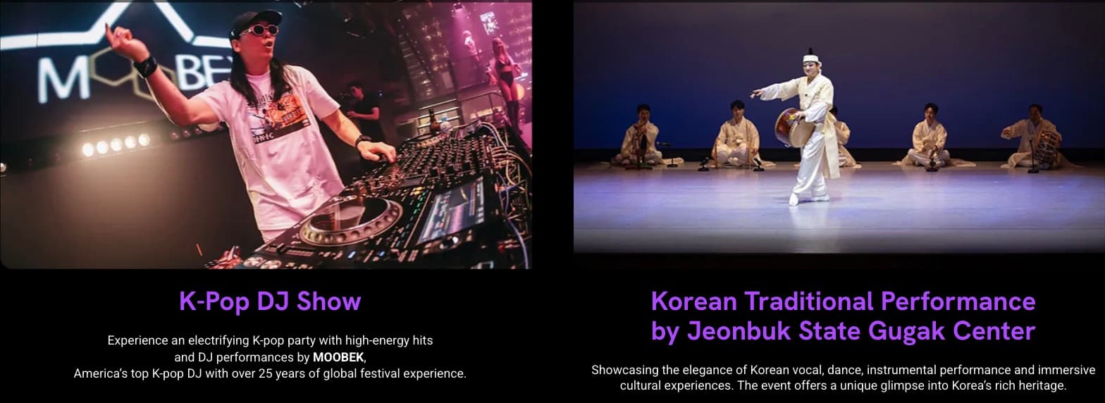 torontokfest.ca event highlights — K-Pop DJ show and Korean traditional Gugak performance